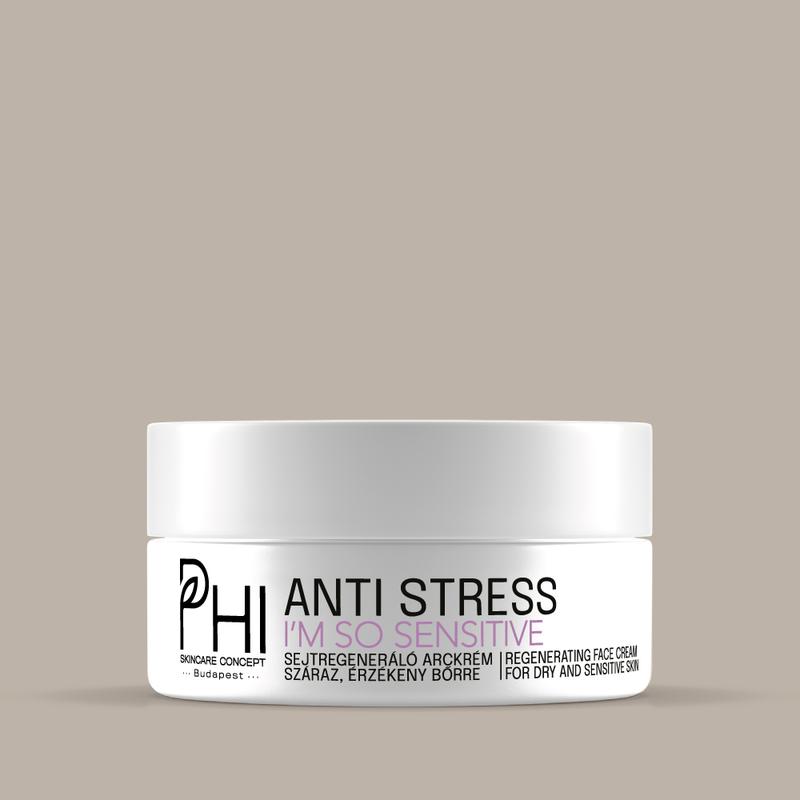 ANTI STRESS hipoallergén regeneráló arckrém érzékeny bőrre