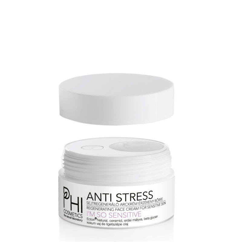 ANTI STRESS hipoallergén regeneráló arckrém érzékeny bőrre + Highly sensitive lipid booster olajszérum