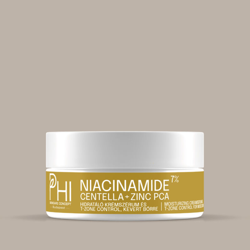 Niacinamid 7% T- zone control krémszérum pattanásokra, mitesszerekre hajlamos zsíros vagy kevert bőrre